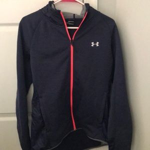 Like new Women’s under armor cold gear  zip up jacket